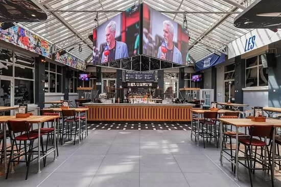 The bar at the St. Christophers hostel, an ideal stay for a first-time in Paris