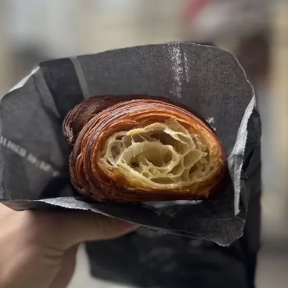 The perfect interior of the best croissant in paris