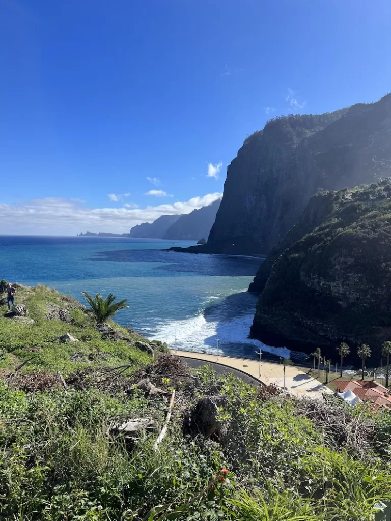 the sheer, dramatic cliffs of the northern coast of madeira